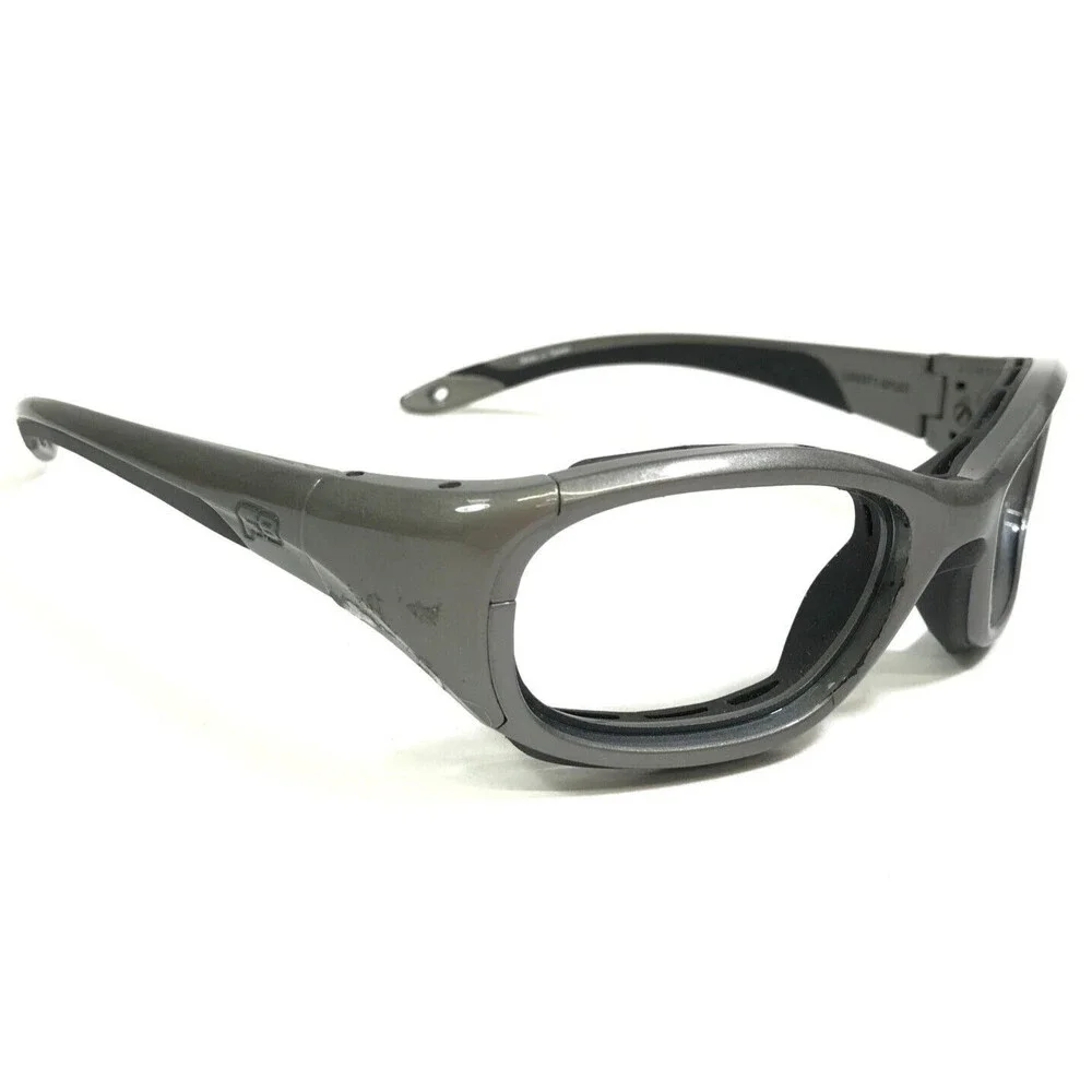 Rec Specs Athletic Goggles Frames SLAM XL #373 Black Polished Gray 55-19-135